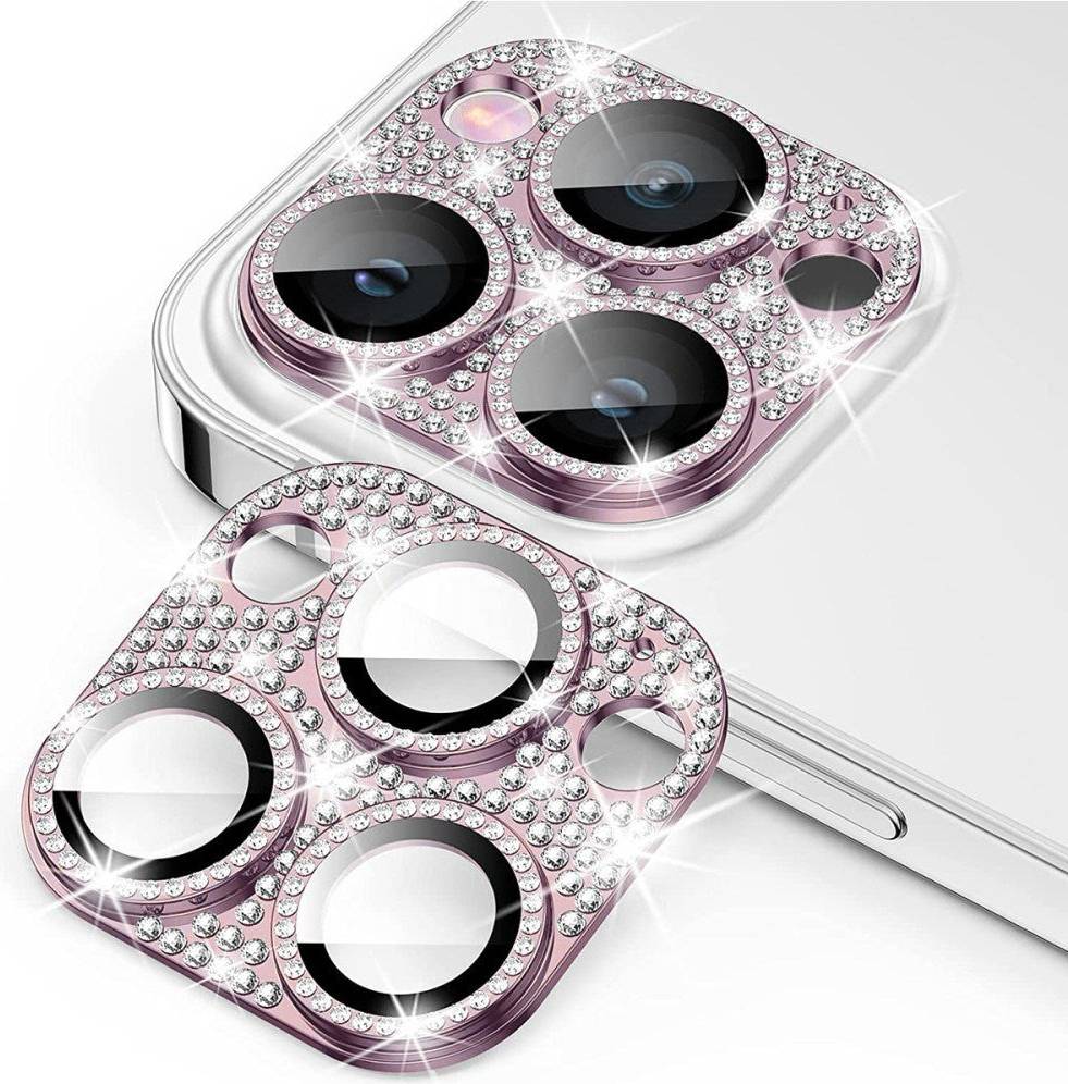 iPhone 16 Pro Max Glasskydd Rosa