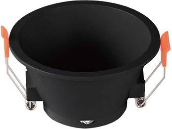 VT-925 Spot LED Encastrable Rond GU10 Noir