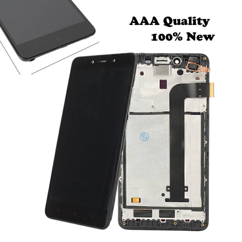 Xiaomi Redmi Note 2 LCD Display Digitizer Touch Screen Assembly with Frame