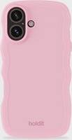 Iphone 16 pink Holdit Wavy Case iPhone 16 Pink Rosa