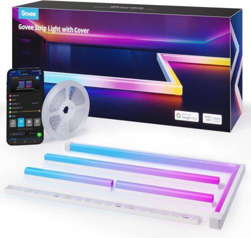 Govee 5M RGBIC LED Remsa Med Lock