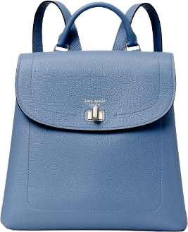 Leather rucksack womens Kate Spade Essential Medium Backpack - Manta Blue