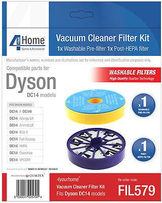 Dyson Replacement Vacuum Cleaner Filter Kit For DC14