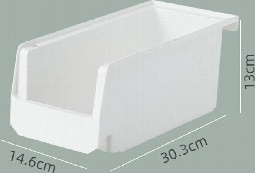 Makeup fridge Stackable Gap Spices Storage Box - Multicoloured Kitchen Container