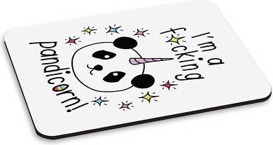 Gift Base Pandicorn PC Computer Mouse Mat Pad