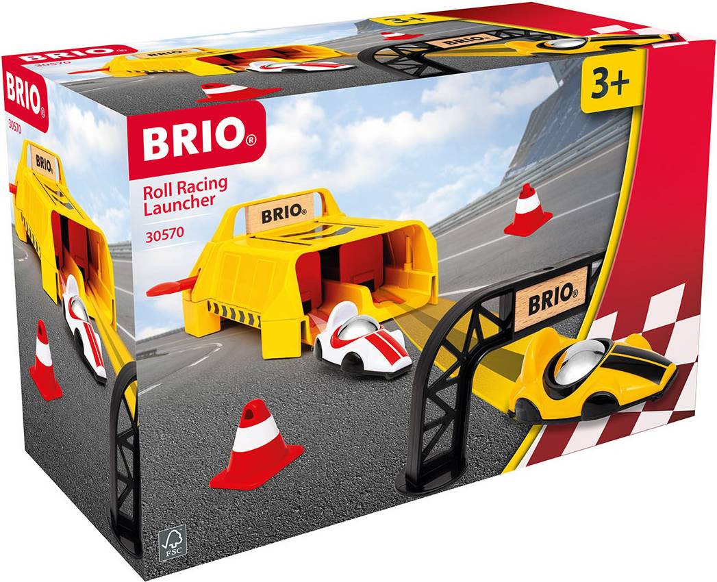 BRIO Multi Patterned Roll Racing Launcher
