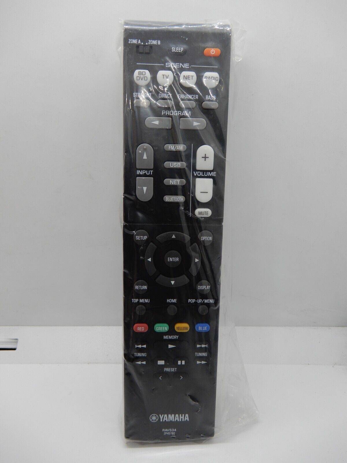 Yamaha RAV534 ZP45780 AV Receiver Remote Control