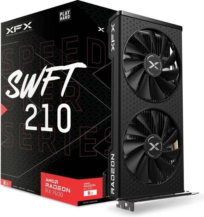 Speedster SWFT210 Radeon RX 7600 Core HDMI 3xDP 8GB