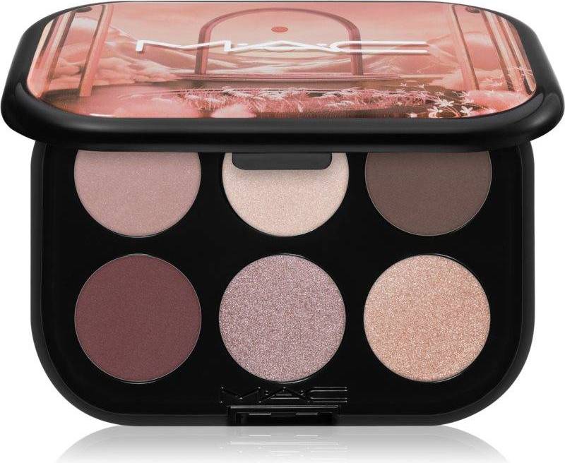 Connect In Colour Eye Shadow Palette Embedded In Burgundy
