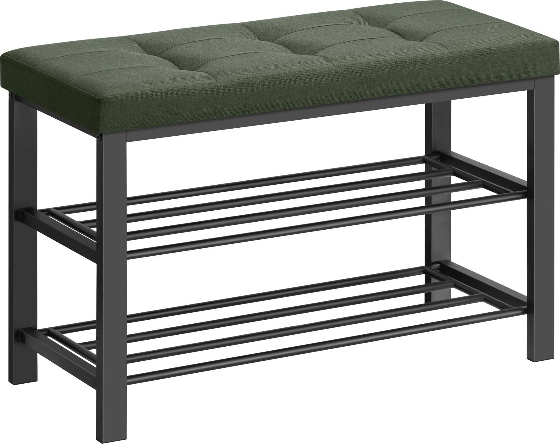 Shoe bench with cushion Songmics Entryway Bench With Cushion ULBS057C01 Shoe Rack