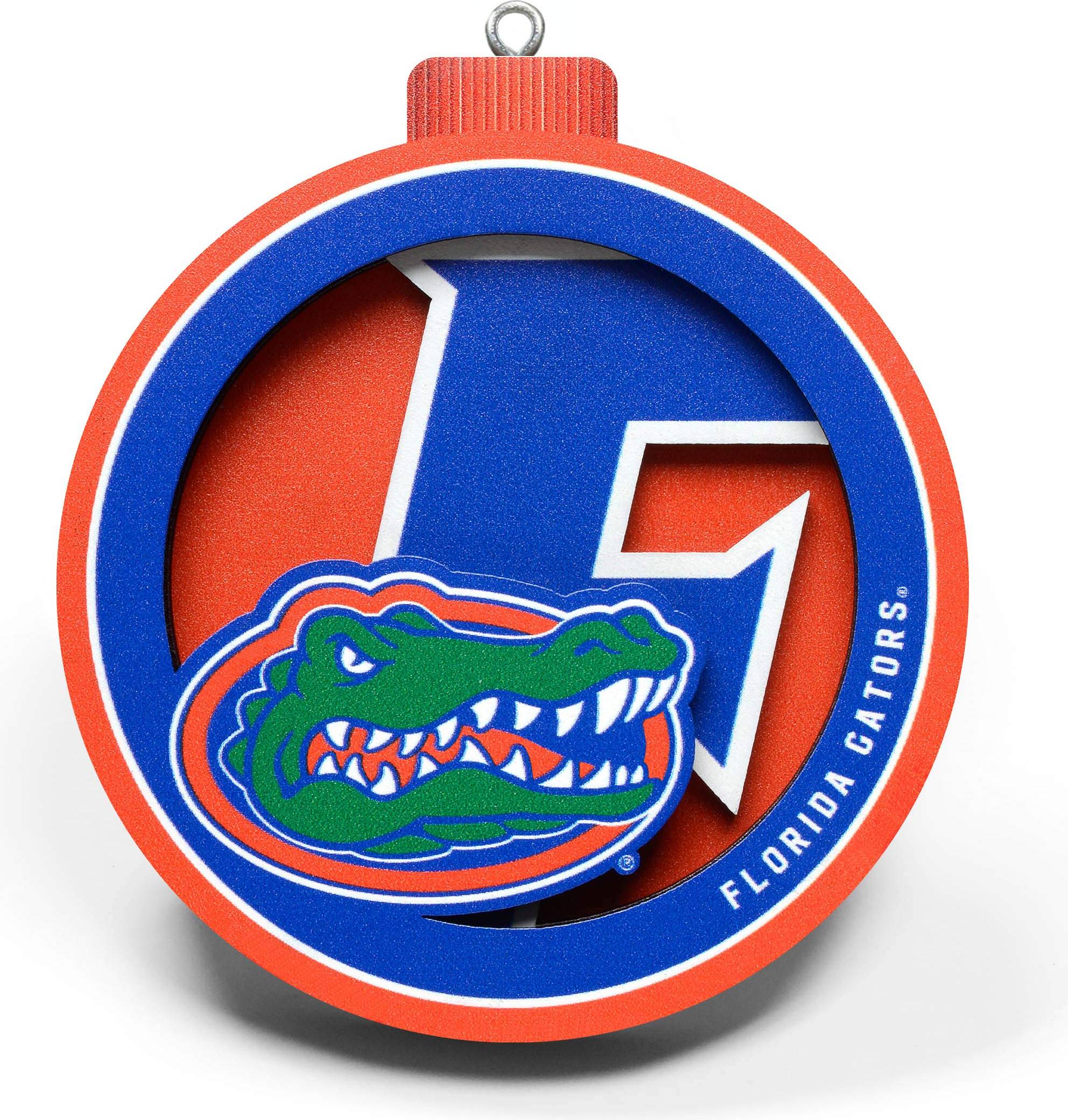Ornement Rie Logos 3D Florida Gators