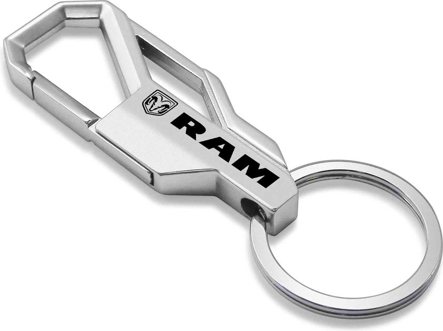 iPick Image Compatible RAM Logo Snap Hook Key Chain