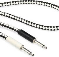 Fender Professional 10ft Instrument Cable Checkerboard