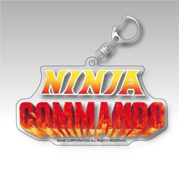 Neogeo Keychain Ninja Commando Official Ref/856