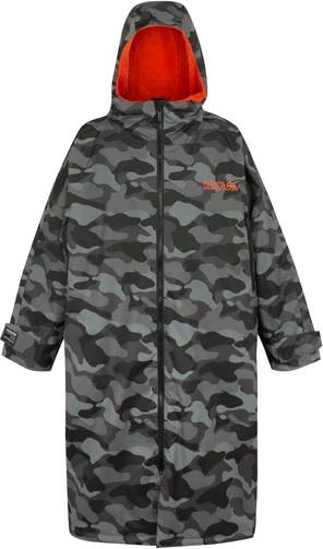 Changing Robe - Grey/Black Camo