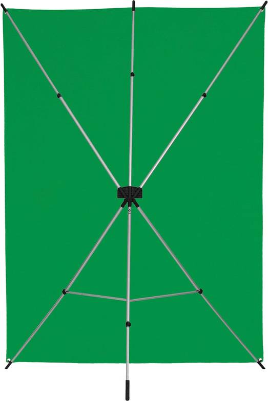 X-Drop Wrinkle-Resistant Backdrop Kit Green