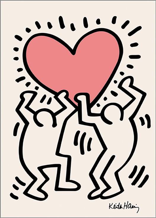 Keith Haring Multicolor