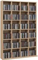 Homcom DVD/CD Rack Unit With Adjustable Shelves