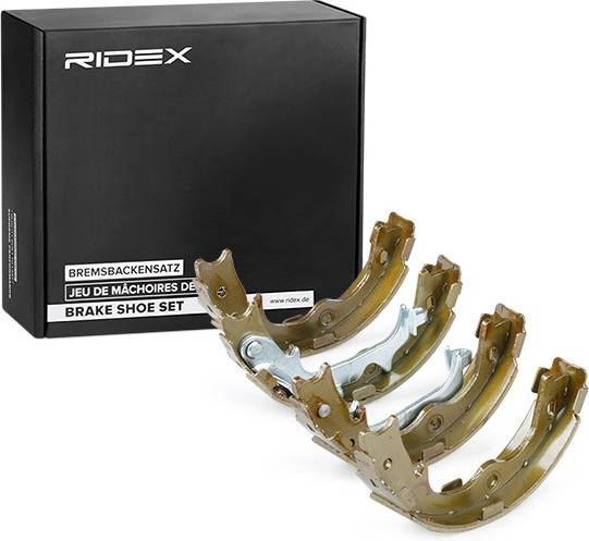 Ridex Brake Shoes Rear Axle 70B0352
