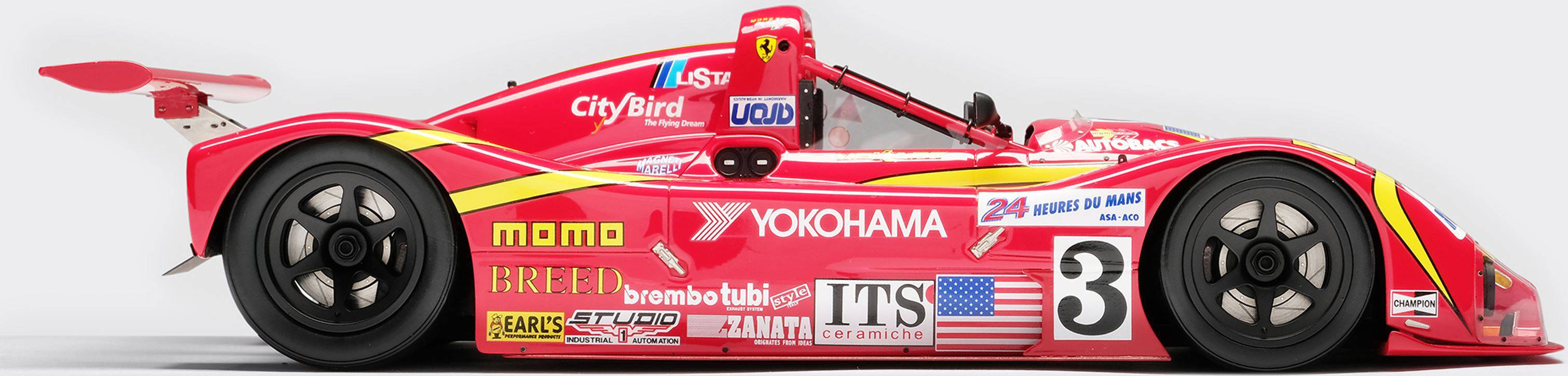 Ferrari 333sp Le Mans Model In 1:18 Scale