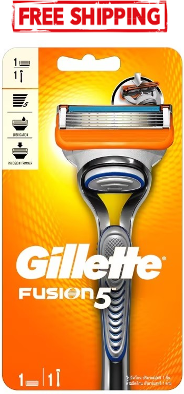 Gillette fusion 5 blades Gillette Fusion 5 Men's Razor Five Blade