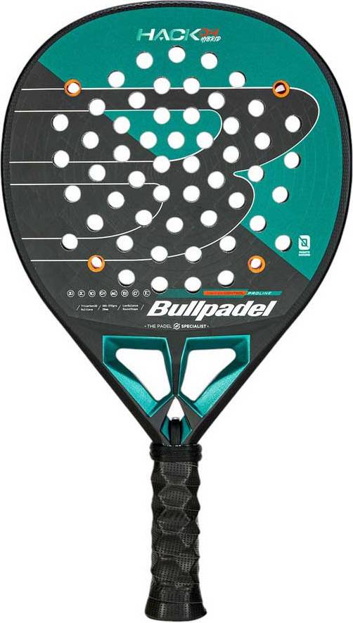 Bullpadel Hack 04 Hybrid 25 Racket Grün