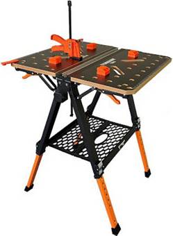 Tomahawk Tools Multifunction Workbench With Quick Clamp & 4x Bench Dogs