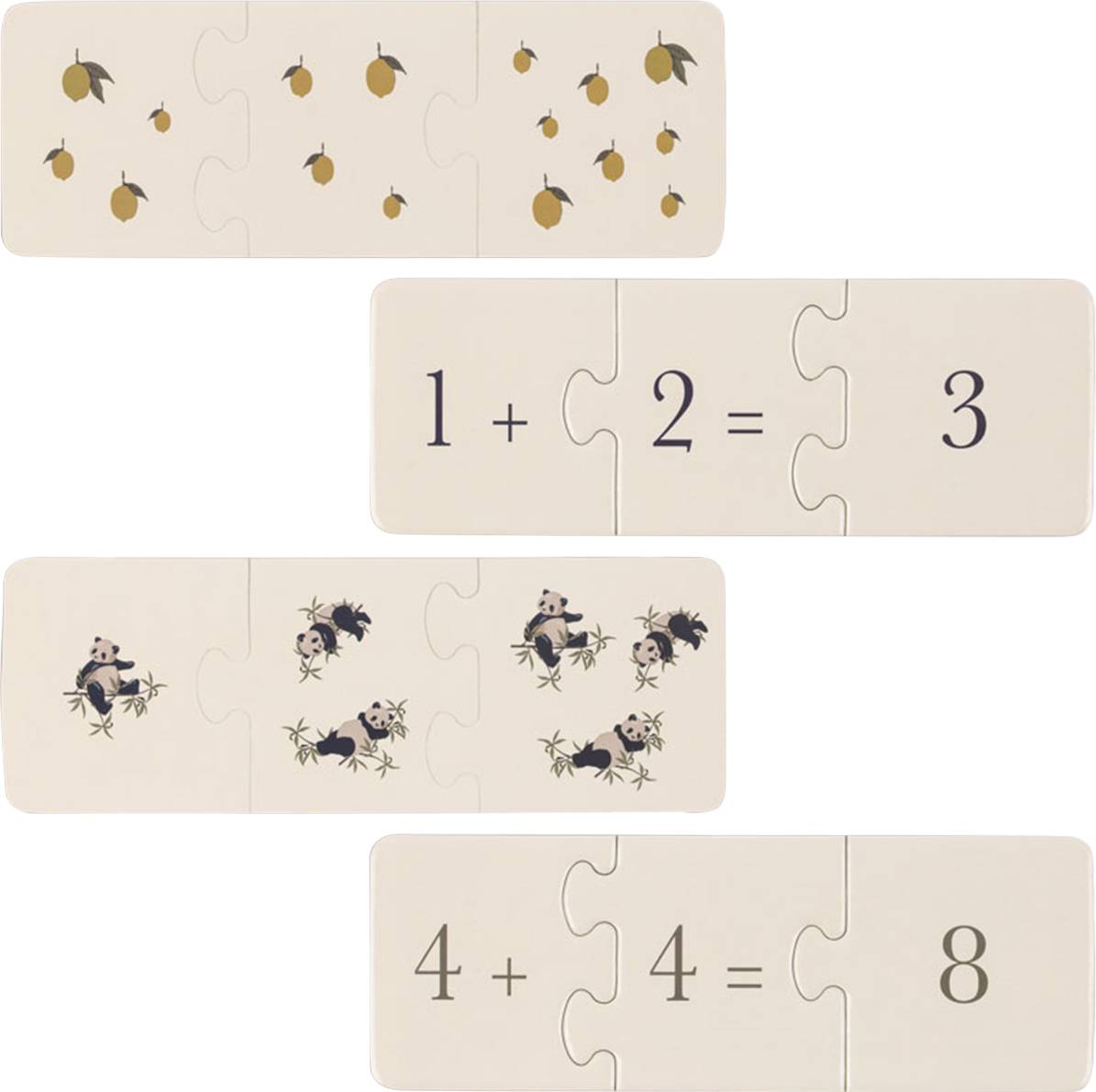 Konges Sløjd Cardboard Puzzle Math