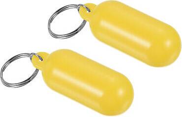 Uxcell Floating Keychain - Yellow