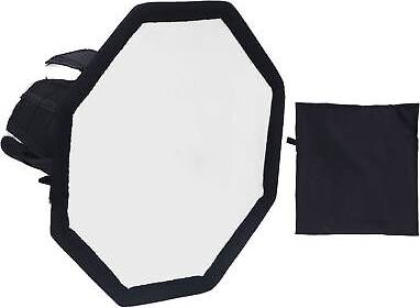 Camera softbox nylon octagonal 20cm foldable flash light diffuser softbox part