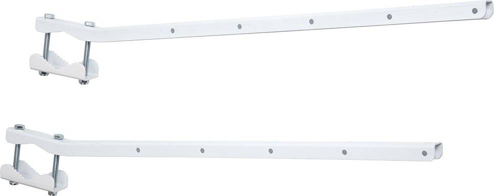 Adjustable Railing Clothesline - Silver