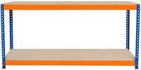 Monster Racking Garage Workbench S-Rax 2 Shelf 180cm x 45cm x 90cm Workstation