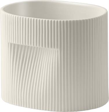 Muuto Ridge Planter H15 - Off-White