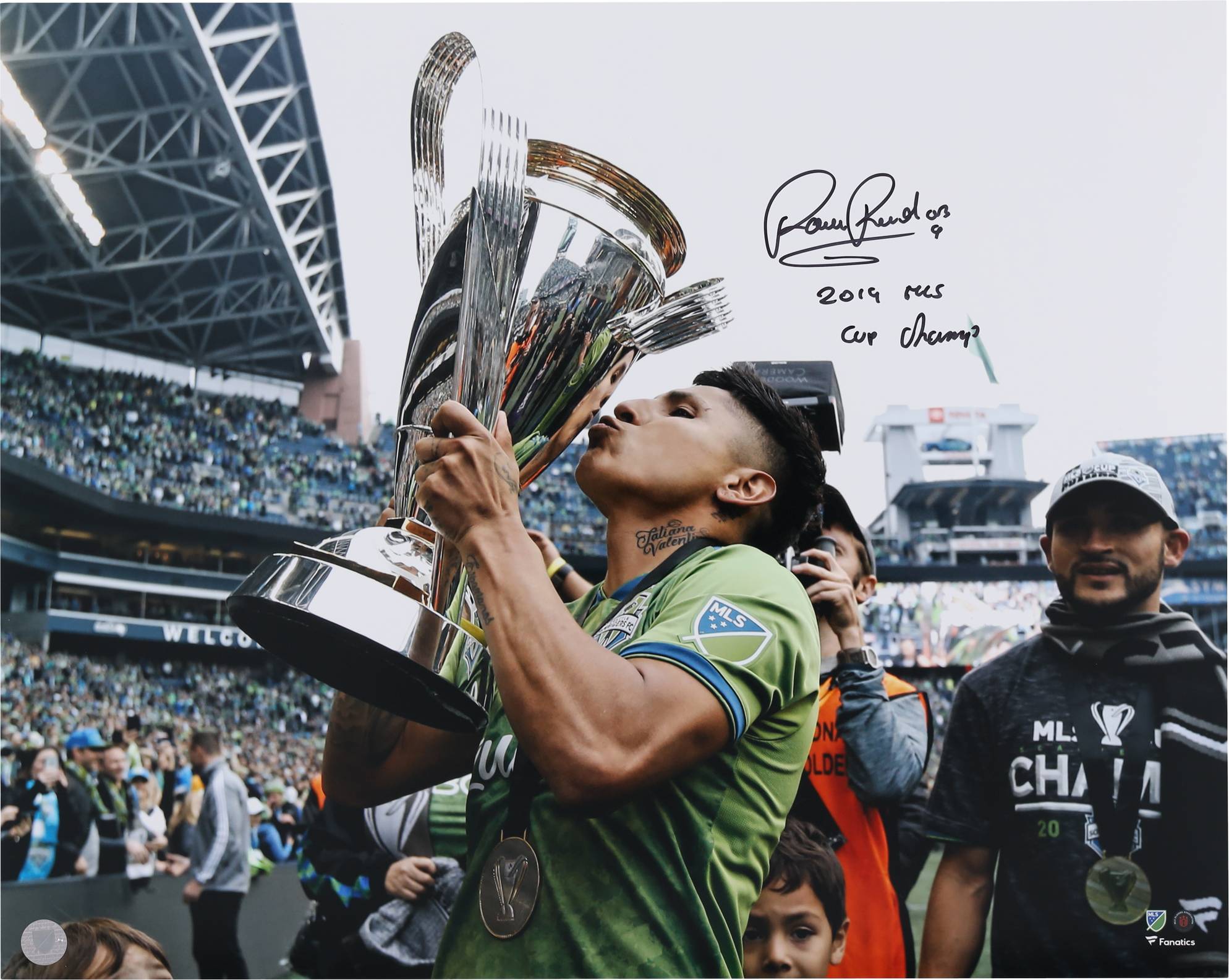 Fanatics Authentic Raul Ruidiaz Seattle Sounders 16 x 20 Photograph