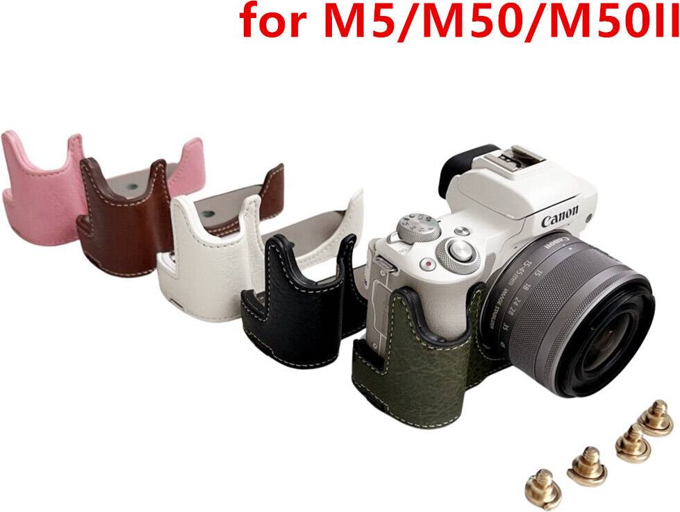 Canon canon eos m50 Pu Case Body Base Shell Protector Canon EOS M5 M50 M50 Mark II M50II Camera