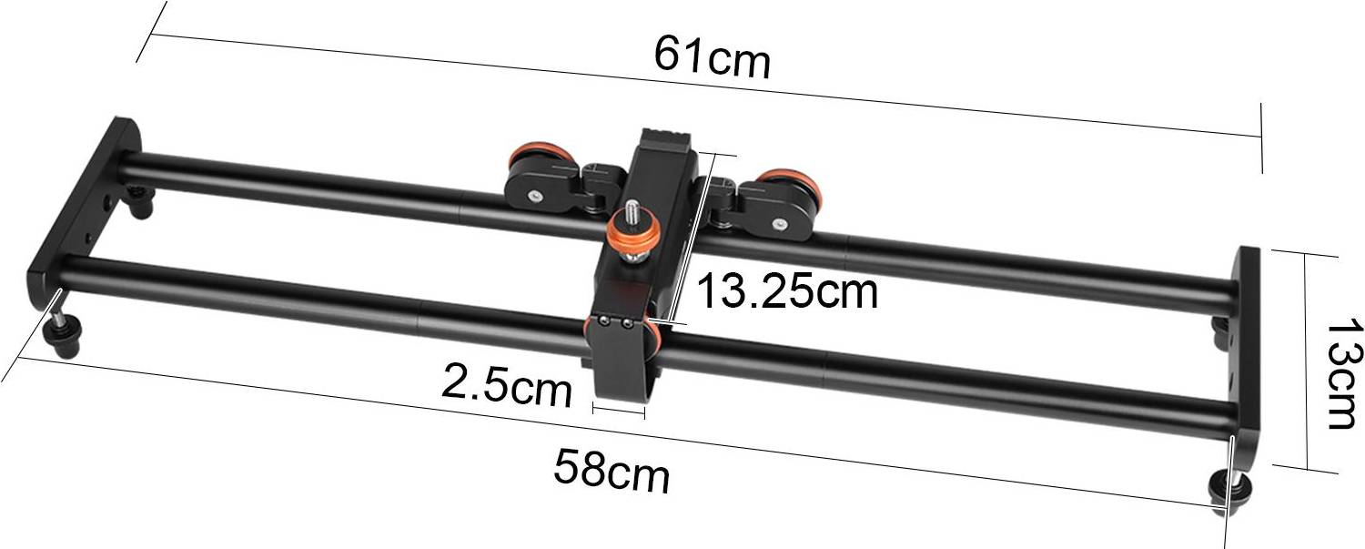 Andoer Camera Video Dolly Slider Kit