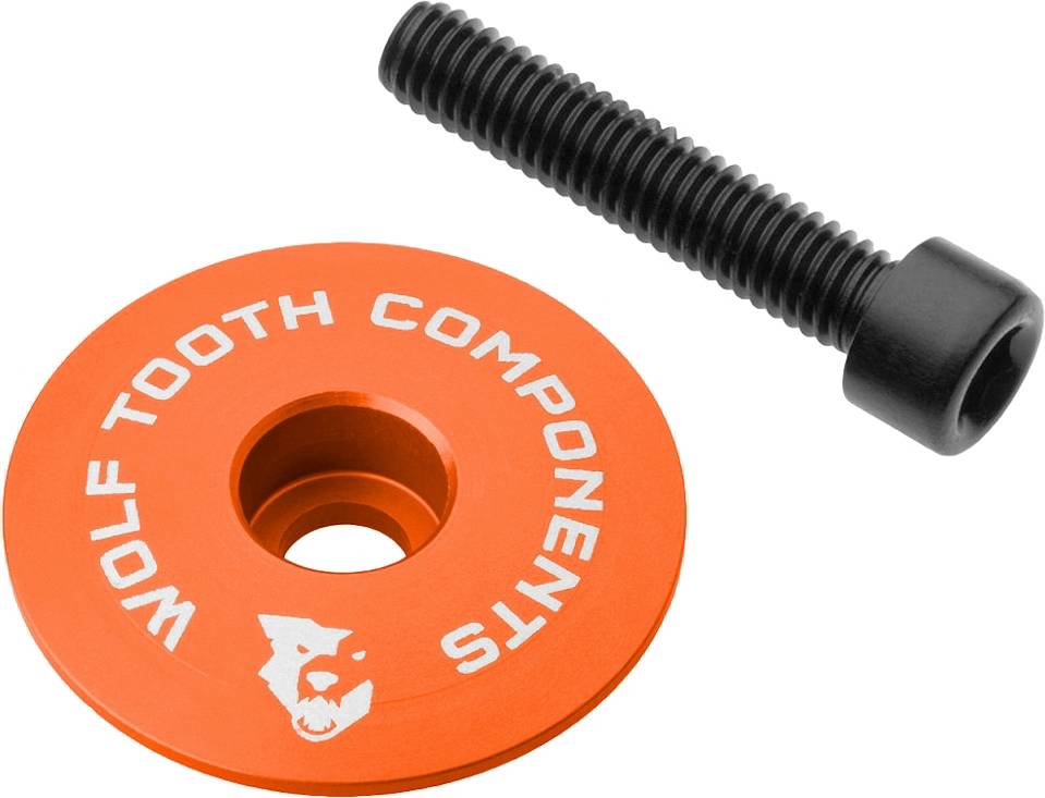 Ultralight Stem Cap And Orange