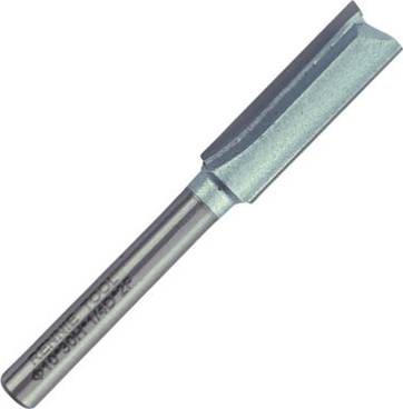 Rennie Rennie Tool Company Rennie Tools 10mm Cutting Diameter X 30mm Flute X 1/4" Shank Tct Tipped 2 Flute Straight Router Cutter Bit. 10mm Router Bit One Size