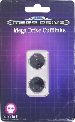 Mega Drive Controller Cufflinks