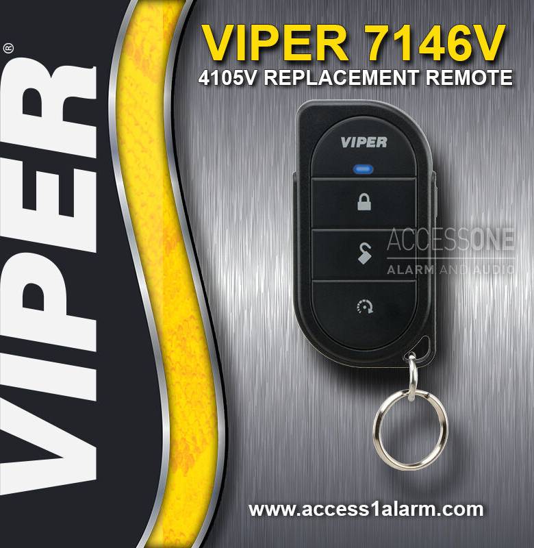 Viper 7146v 4-Button Replacement Remote Control Style