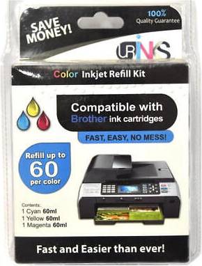 Brother inkjet printer Brother Color InkJet Refill Kit - Yellow