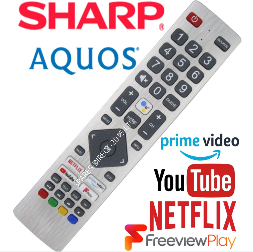 Sharp Aquos Voice TV Remote Control 1T-C32DI2KL2AB