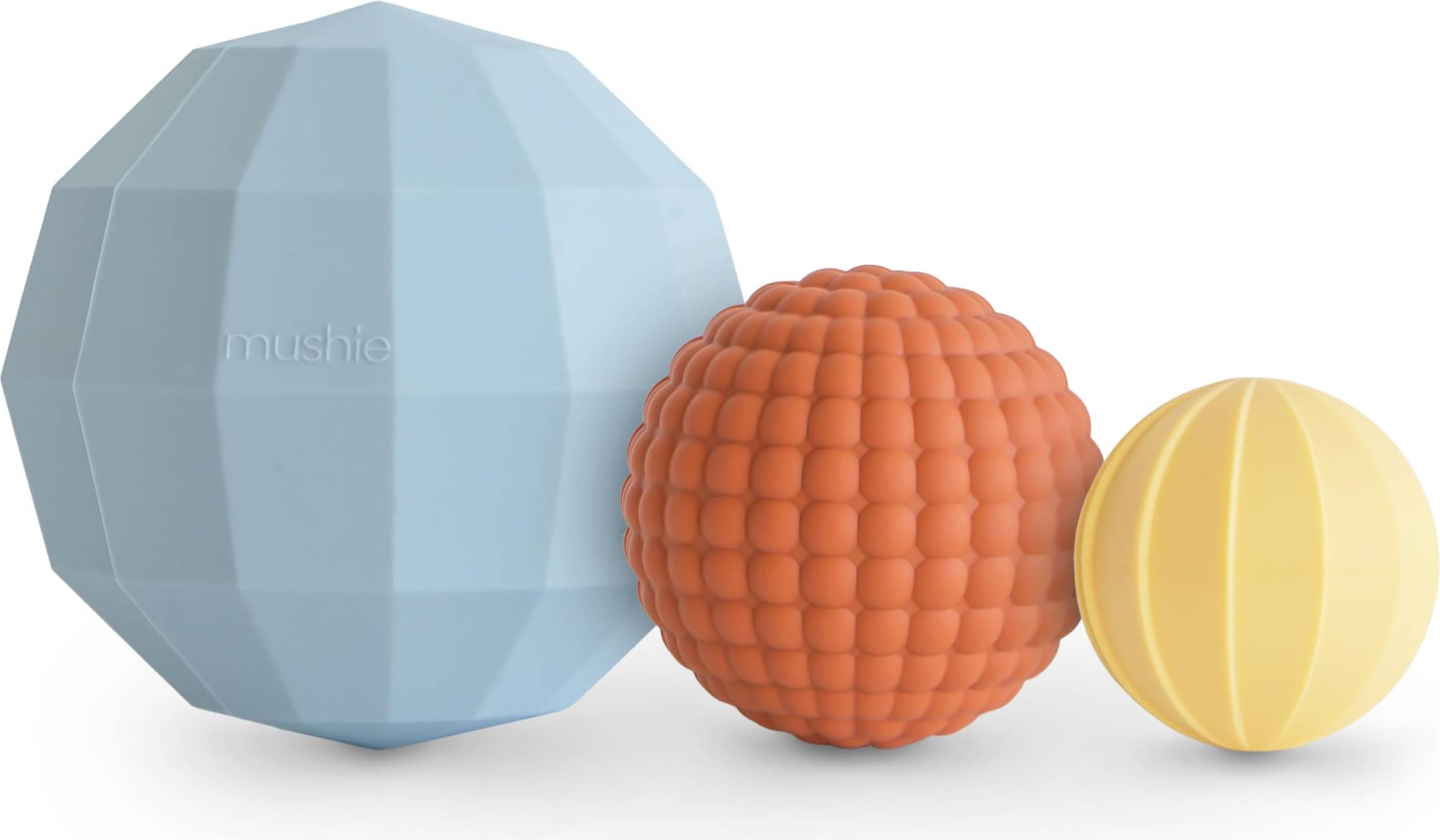 Nesting Sphere Sensory Toy Powder Blue