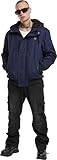 Brandit Essential Canvas Textile Jacket - Navy