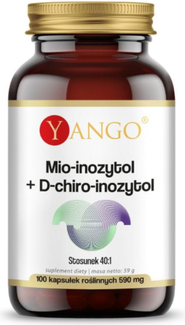 Myo Inositol D Chiro Inositol 100 Capsules