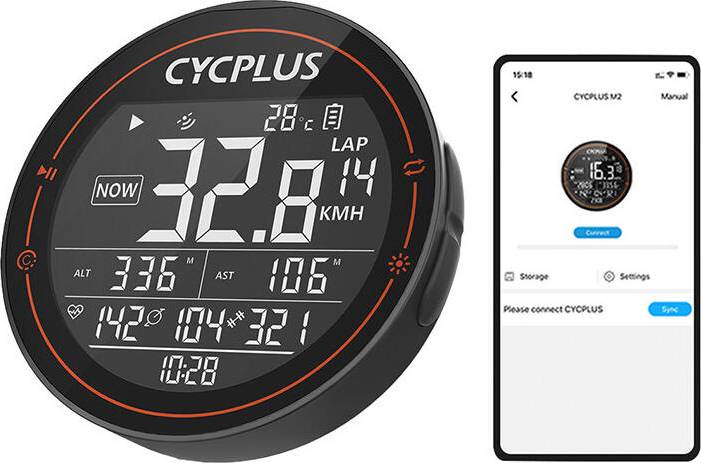 Cycplus M2 Bicycle Computer