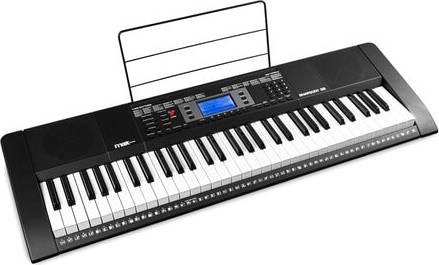 Keyboard piano Max Rhapsody61L Piano Electrónico 61 Teclas