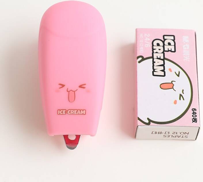 Sandro Mini Tecknad Häftapparat Rosa