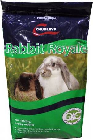 Chudleys Rabbit Royale Dry Rabbit Food Mix, 14 kg