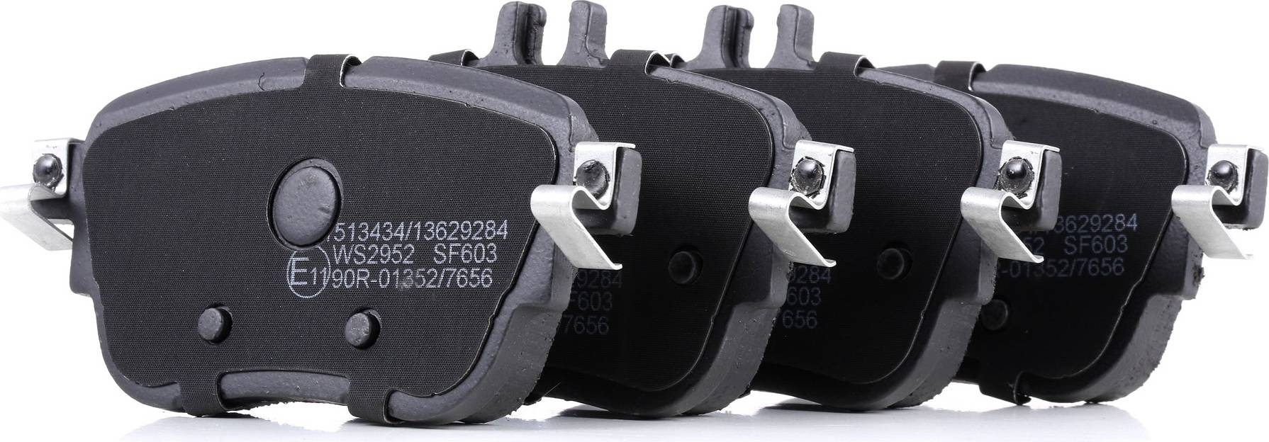 Ridex Rear Brake Pad Set For Mercedes-Benz C Class & E Class